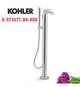 Sen vòi bồn tắm đặt sàn Kohler AVID K-97367T-B4-RGD