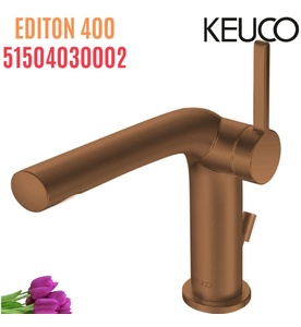 Vòi lavabo nóng lạnh vàng đồng Đức Keuco Edition 400 51504030002