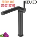 Vòi lavabo nóng lạnh đen Đức Keuco Edition 400 51502130102