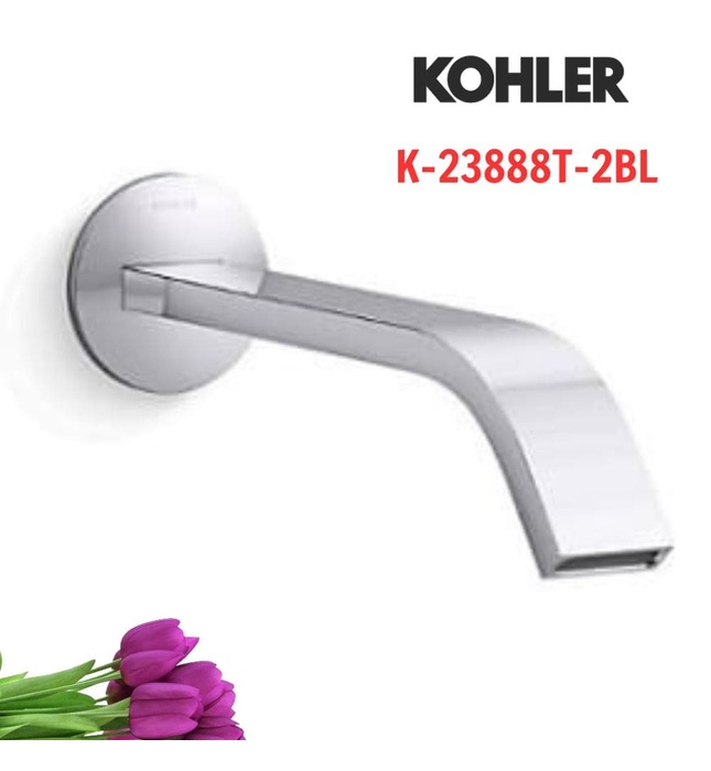 Vòi chậu rửa âm tường Kohler Components K-23888T-2BL
