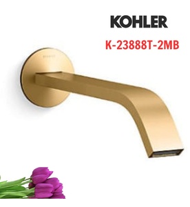 Vòi chậu rửa âm tường Kohler Components K-23888T-2MB