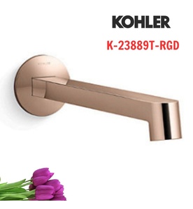 Vòi chậu rửa âm tường Kohler Components K-23889T-RGD