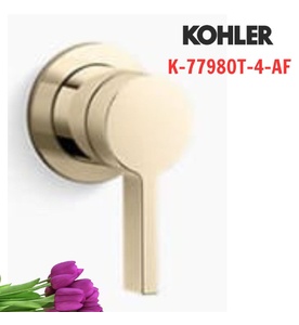 Tay chỉnh đơn gắn tường Kohler Components K-77980T-4-AF