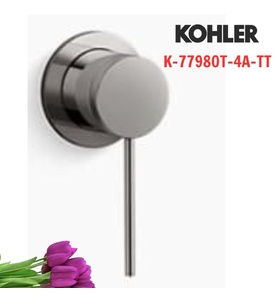 Tay chỉnh đơn gắn tường Kohler Components K-77980T-4A-TT