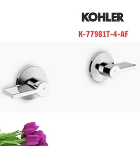 Tay chỉnh kép gắn tường Kohler Components K-77981T-4-AF