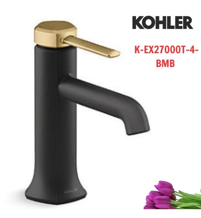 Vòi chậu rửa tay chỉnh đơn Kohler Occasion K-EX27000T-4-BMB