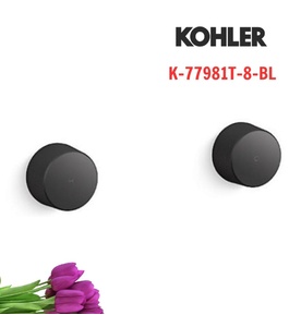 Tay chỉnh kép gắn tường Kohler Components K-77981T-8-BL