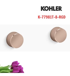 Tay chỉnh kép gắn tường Kohler Components K-77981T-8-RGD