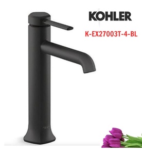 Vòi chậu rửa tay thân cao chỉnh đơn Kohler Occasion K-EX27003T-4-BL