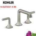 Vòi chậu rửa 3 lỗ Kohler Occasion K-EX27101T-4-BN