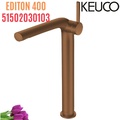 Vòi lavabo nóng lạnh vàng đồng Đức Keuco Edition 400 51502030103