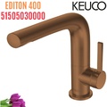 Vòi lavabo nóng lạnh vàng đồng Đức Keuco Edition 400 51505030000