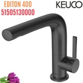 Vòi lavabo nóng lạnh đen Đức Keuco Edition 400 51505130000