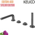 Vòi sen bồn tắm 4 chân gắn bồn Keuco Edition 400 51530130200