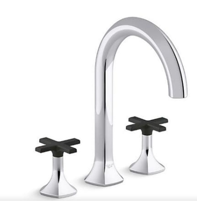 Vòi bồn tắm gắn thành bồn Kohler Occasion K-EX27104T-3-CBL