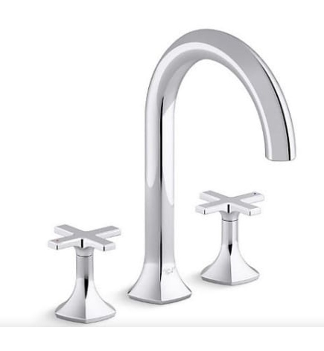 Vòi bồn tắm gắn thành bồn Kohler Occasion K-EX27104T-3-CP