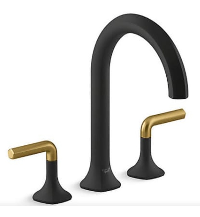 Vòi bồn tắm gắn thành bồn Kohler Occasion K-EX27104T-4-BMB