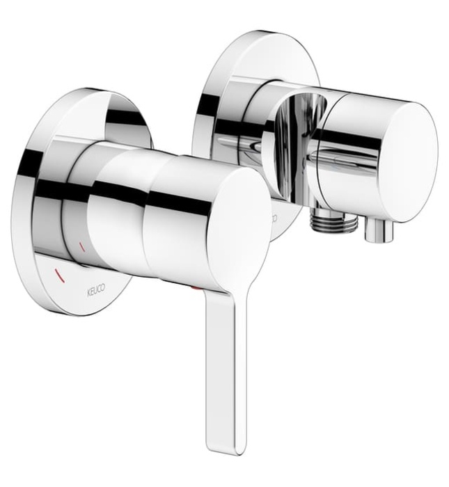 Bộ trộn âm tường vàng Đức Keuco Edition 400 51551031221