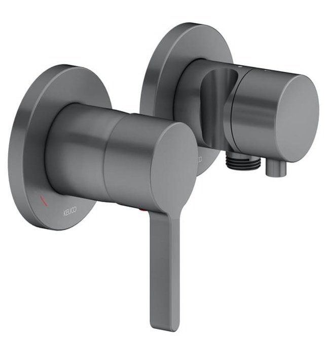 Bộ trộn âm tường đen Đức Keuco Edition 400 51551131221