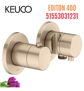 Bộ trộn âm tường vàng Đức Keuco Edition 400 51553031231