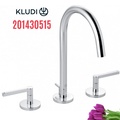 Vòi lavabo nóng lạnh 3 chân 2 tay gạt Kludi Nova Fonte 201430515