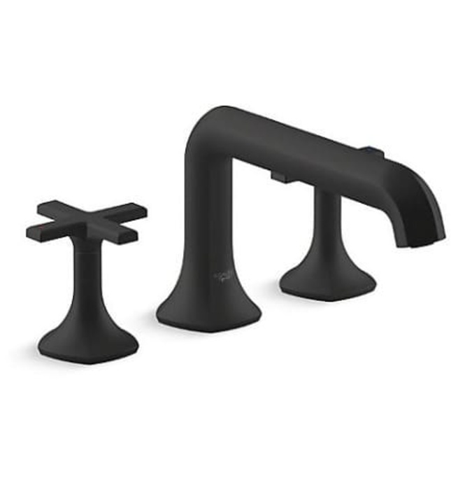 Vòi bồn tắm gắn thành bồn Kohler Occasion K-EX27105T-3-BL