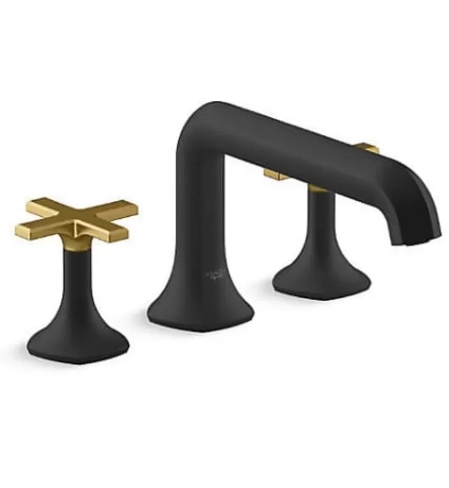 Vòi bồn tắm gắn thành bồn Kohler Occasion K-EX27105T-3-BMB