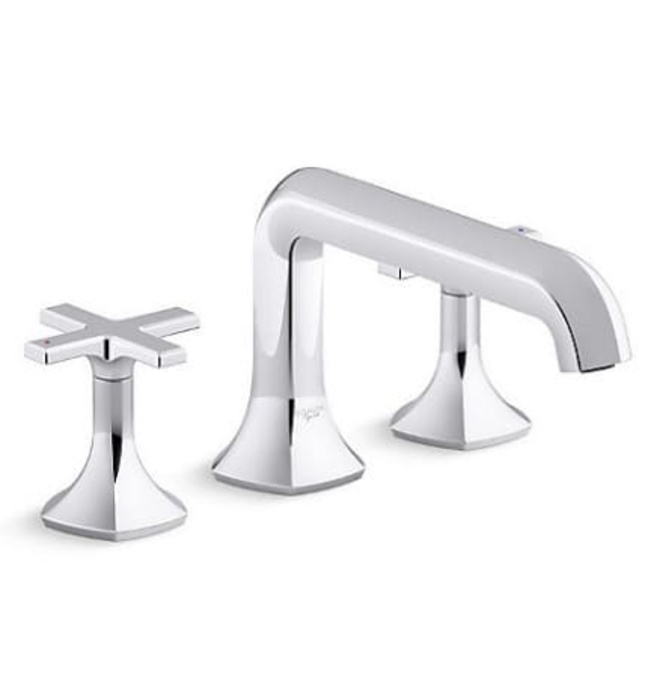 Vòi bồn tắm gắn thành bồn Kohler Occasion K-EX27105T-3-CP