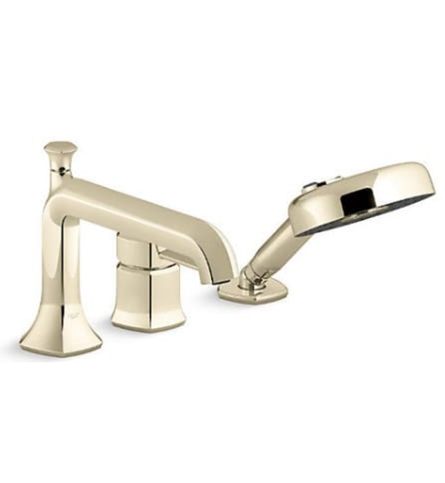 Vòi bồn tắm gắn thành bồn kèm sen cầm tay Kohler Occasion K-EX27106T-4-AF