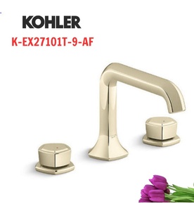 Vòi chậu rửa 3 lỗ Kohler Occasion K-EX27101T-9-AF