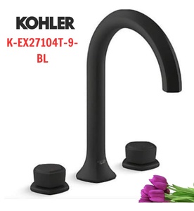 Vòi bồn tắm gắn thành bồn Kohler Occasion K-EX27104T-9-BL