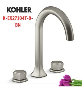 Vòi bồn tắm gắn thành bồn Kohler Occasion K-EX27104T-9-BN