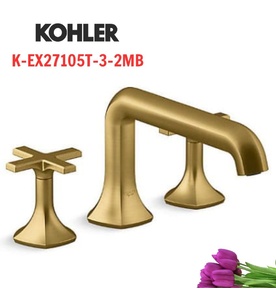Vòi bồn tắm gắn thành bồn Kohler Occasion K-EX27105T-3-2MB