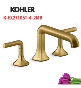 Vòi bồn tắm gắn thành bồn Kohler Occasion K-EX27105T-4-2MB