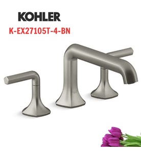 Vòi bồn tắm gắn thành bồn Kohler Occasion K-EX27105T-4-BN