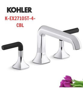 Vòi bồn tắm gắn thành bồn Kohler Occasion K-EX27105T-4-CBL