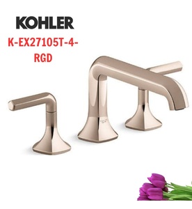 Vòi bồn tắm gắn thành bồn Kohler Occasion K-EX27105T-4-RGD