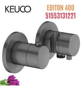 Bộ trộn âm tường đen Đức Keuco Edition 400 51553131221