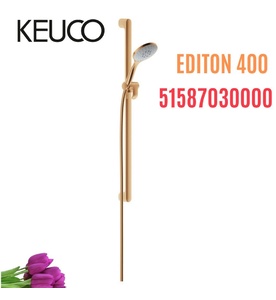 Bộ thanh trượt dây sen tắm vàng Keuco Edition 400 51587030000