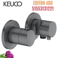 Bộ trộn âm tường đen Đức Keuco Edition 400 51553131221