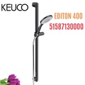 Bộ thanh trượt dây sen tắm đen Keuco Edition 400 51587130000
