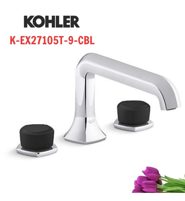 Vòi bồn tắm gắn thành bồn Kohler Occasion K-EX27105T-9-CBL