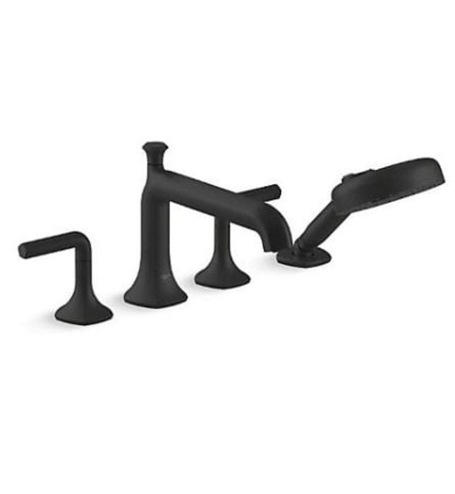 Vòi bồn tắm gắn thành bồn kèm sen cầm tay Kohler Occasion K-EX27109T-4-BL