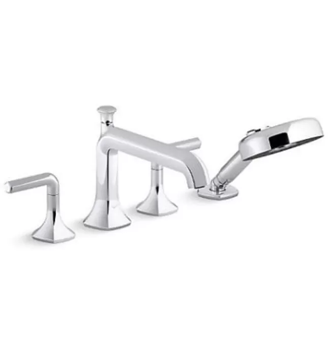 Vòi bồn tắm gắn thành bồn kèm sen cầm tay Kohler Occasion K-EX27109T-4-CP