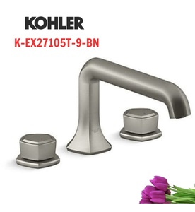 Vòi bồn tắm gắn thành bồn Kohler Occasion K-EX27105T-9-BN