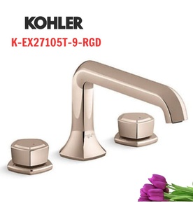 Vòi bồn tắm gắn thành bồn Kohler Occasion K-EX27105T-9-RGD
