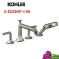 Vòi bồn tắm gắn thành bồn kèm sen cầm tay Kohler Occasion K-EX27109T-4-BN
