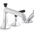 Vòi bồn tắm gắn thành bồn kèm sen cầm tay Kohler Occasion K-EX27109T-4-CBL