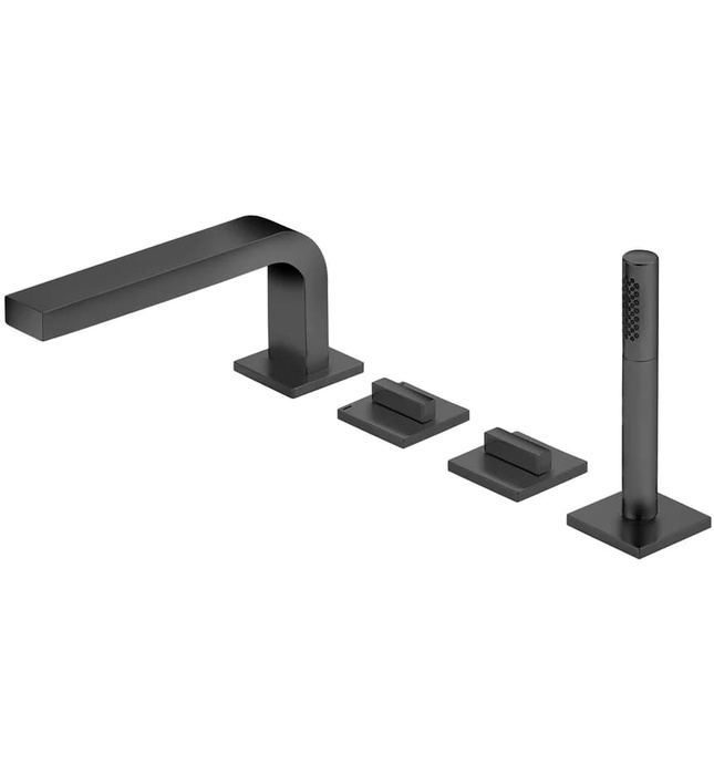 Vòi sen bồn tắm 4 chân vàng Keuco Edition 11 51130030100