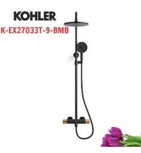 Sen tắm cây cảm biến nhiệt 3 chiều Kohler Occasion K-EX27033T-9-BMB